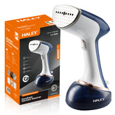 Fier de Calcat cu Abur HALEY, 1600W, Design Compact, Incalzire Rapida in 15 Secunde si Performanta Profesionala, Albastru/Alb