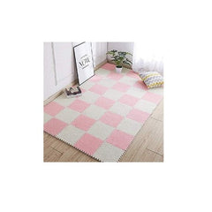 Set 12x Mocheta Pufoasa, AT PERFORMANCE®, Tip Covor Puzzle, cu Spuma 30×30 cm