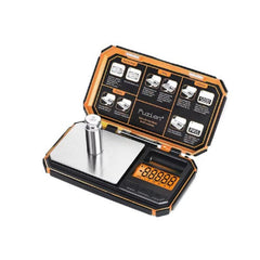 Cantar digital de precizie, Fuzion TU-X, 200g / 0.01g, 6 unitati, de bijuterii, Negru / Portocaliu