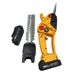 Foarfecă electrică pentru gard viu – Putere și Precizie într-un Design Compact, AT PERFORMANCE®, cu 2 acumulatori 36V
