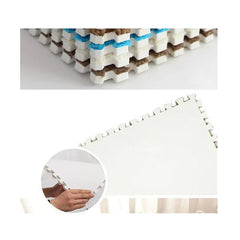 Set 12x Mocheta Pufoasa, AT PERFORMANCE®, Tip Covor Puzzle, cu Spuma 30×30 cm