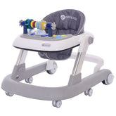 Premergator educational 3 in 1 pentru copii, functie de masuta, premergator si Antemergator Alb/Gri