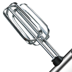 Mixer de Mână din Inox HALEY 500W – 5 Viteze, Silențios, Motor Puternic, Accesorii Incluse