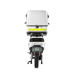 Scuter Electric N-Moto LX05-DELIVERY – Alb, 25 km/h, Fără Permis, Motor BOSCH, 2× Baterii Lithium 60V, Greutate estimativă 90–95 kg, Dimensiuni 1940 × 720 × 1330 mm, Autonomie 150 km, COC & EEC, Carte Rar (CIV), Ideal pentru Livrări + Cadou Tricou N-Moto
