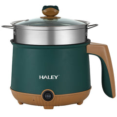 Multicooker Electric Portabil 2.2L, 600W – Gătit Rapid, Menținere la Cald, Oală Antiaderentă, Protecție Supraincălzire