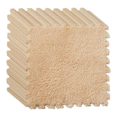 Set 12x Mocheta Pufoasa, AT PERFORMANCE®, Tip Covor Puzzle, cu Spuma 30×30 cm