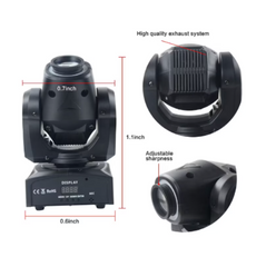 Proiector joc de lumini, AT PERFORMANCE®, Disco Light, LED, negru