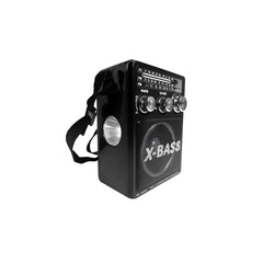 Radio Portabil AM/FM/SW cu MP3, USB, SD, Lanternă și AUX-IN