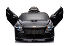 Mașinuță electrică copii Bentley Bacalar oficial licentiat, Kidoo, 12V, 2 motoare, telecomandă 2.4G, LED, USB, Bluetooth, 3-8 ani