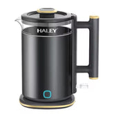 Ceainic Electronic de Apă HALEY, 2L, 1800W, Fierbător cu Căptușeală din Sticlă îngroșată, înalt Borosilicat