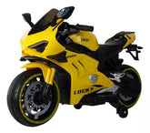 Motocicletă Electrică pentru Copii – Plimbări Pline de Energie și Distracție! Galbena🚀🏍️