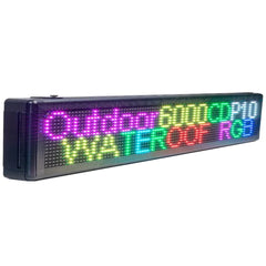 Reclama Luminoasa 100/20 cm, LED RGB, Cod QR, Vizualizare 120°, Wi-Fi