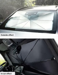 Pachet Auto AT PERFORMANCE®, Siguranță & Confort: Oglindă DVR Dual Full HD + Parasolar Pliabil UV – Protecție Completă Pentru Mașina Ta