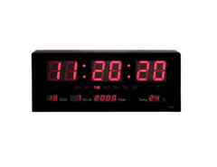 Ceas Digital, At Performance Cu, Lumina Red Temperatura, Alarma, Calendar, Termometru, Rosu