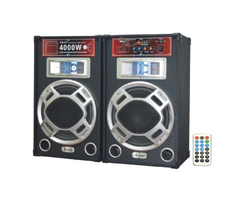 Set Boxe, At Performance, Usb, SD card, radio FM, bluetooth, Telecomanda, Ailiang, Negru