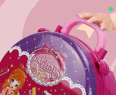 Set de joaca, At Performance, pentru fete Ruj, Fard de ochi, Kit de jucarii netoxice in siguranta pentru copii, Roz