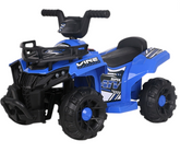 ATV PowerKid 6V – Aventură Electrică pentru Micii Șoferi (2–6 ani, 3–5 km/h) Albastru