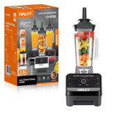 Mixer Multifuncțional HALEY HY-2715, 5500W, 2.5L, 2 Viteze, Funcție Pulse, Curățare Automată, 2 în 1