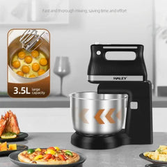 Mixer de mână Haley HY-1660 – 5 trepte de viteză și funcție turbo pentru preparate perfecte