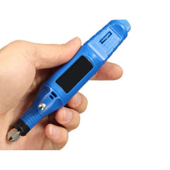 Freza Unghii Semiprofesionala At Performace, 9w, Ideala pentru Manechiura si Pedichiura 3.000-20.000 RPM, Albastru