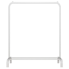 Suport de umerase pentru Haine Si Incaltaminte, AT Performance, 150 x 150 x 45.6 cm, Organizator, Metalic, Alb