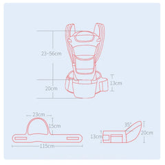 Marsupiu Multifunctional pentru bebelusi cu suport lombar, At Performance, Bumbac, 9 in 1, Varsta 0-36 luni, Verde
