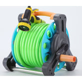 Furtun de gradina Verde, pe tambur AT PERFORMANCE®, 20m, Inclusiv duza si cuplaj