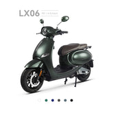 Scuter Electric N-Moto LX06 Verde – Motor BOSCH 2300W, Viteză 25 km/h, Fără Permis, Dimensiuni 1865x700×1113mm, Greutate 90Kg, Autonomie 60 km, Baterie Lithium 60V, COC & EEC + Carte Rar (CIV) + Cadou Tricou N-Moto