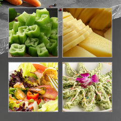 Tocător Electric Comercial HALEY HY-1321, 600W, Feliator Cartofi și Ceapă, Capacitate ≥17 căni, Accesorii Incluse – Ideal pentru Restaurant, Hotel sau Gospodărie