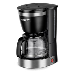 Aparat de Cafea HALEY HY-2808 – 800W, 1.25L, 12 Căni, Măcinare Rapidă, Sistem de Siguranță, Operare Ușoară