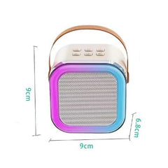 Boxa Cu Microfon Smart, Conectare Bluetooth, IOS/Android, Calitate Inalta A Sunetului, Perfecta Pentru Karaoke, AT PERFORMANCE®, culoare perla