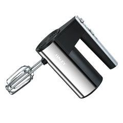 Mixer de Mână din Inox HALEY 500W – 5 Viteze, Silențios, Motor Puternic, Accesorii Incluse