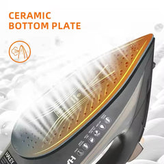 Fier de Călcat Electric HALEY 2200W, Mic Portabil de Înaltă Calitate, cu Abur, Puternic pentru Hoteluri