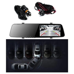 Oglindă Auto DVR AT PERFORMANCE® cu Cameră Față-Spate Full HD 1080P