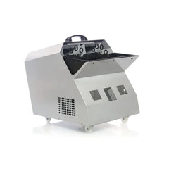 Masina de facut baloane profesionala, AT PERFORMANCE® din inox, 60W cu telecomanda wireless, 6000-8000 Baloane/min, roti transport, greutate 10kg, Argintiu