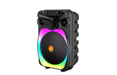 Boxă Bluetooth Portabilă Karaoke AT PERFORMANCE®, cu Microfon, Sunet Puternic și Design Modern CS-0811+ O casca handsfree cadou 🎁