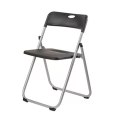 Scaun At Performance, pliabil din plastic, dimensiune : 44 * 41 * 80 cm, Negru