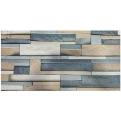 Set x5 Role Tapet 3D, autoadeziv/autocolant, AT PERFORMANCE®, spuma moale, design modern, pentru interior, usor de curatat, rezistent la apa, 68cmx2.8m, model lemn natural